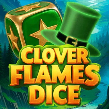 Clover Flames Dice game tile