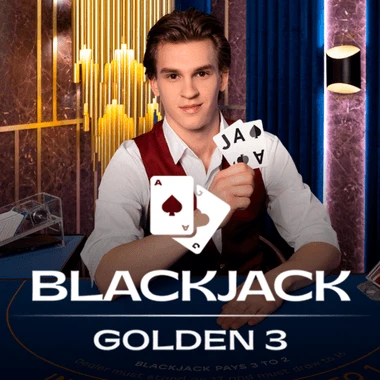 Golden Blackjack 4 game tile